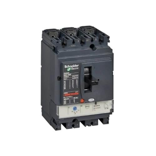 Schneider 3 Pole Main Breaker - 100 A - ECompact Nsx100F LV429630,TMD