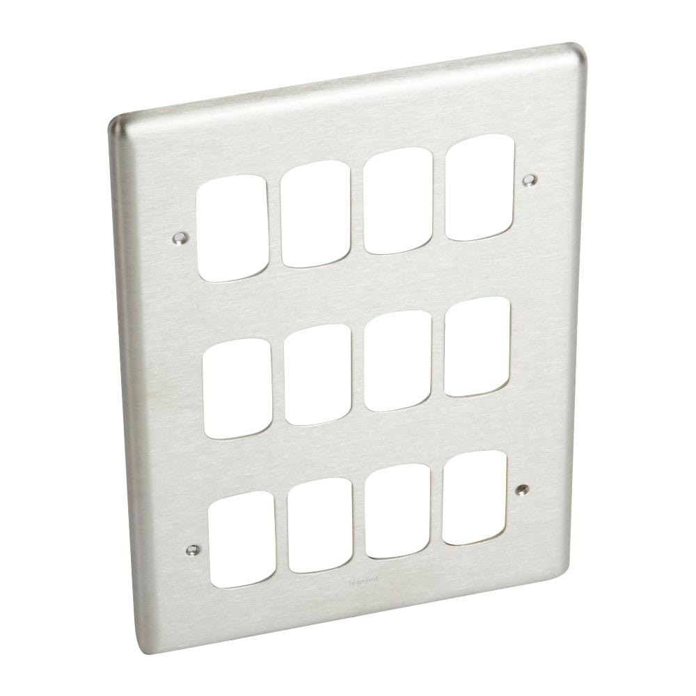 LEGRAND - Front Plate Synergy, for 12 Grid Modules -3x2 Gang -