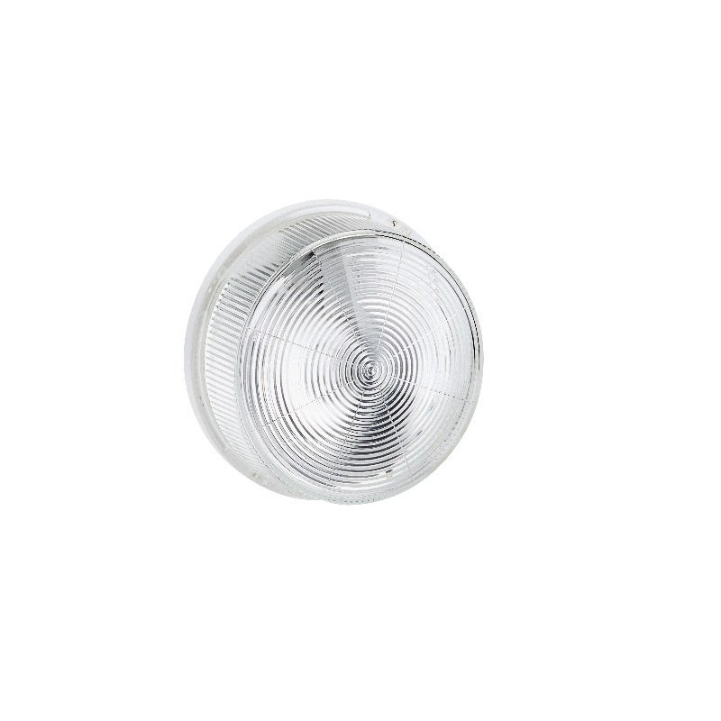 LEGRAND - Bulkhead Light, IP44, IK07, Round, E 27, Glass Diffuser