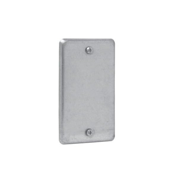 CROUSE HINDS - Cover 4" x2 1/8 Utility Box Blank, #TP608