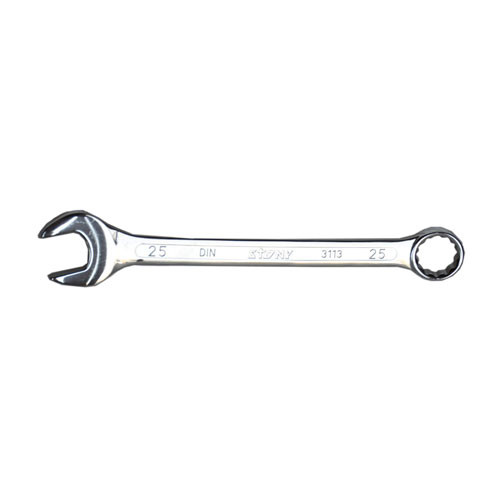 COMBINATION SPANNER MIRROR FINISH, 25 mm