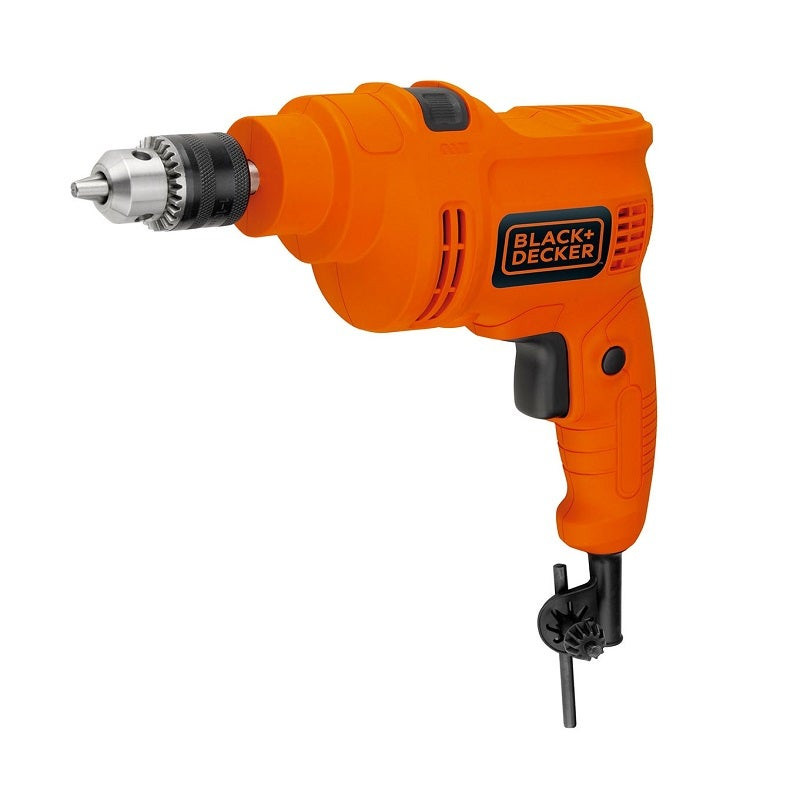 BLACK & DECKER - Single Speed Hammer Drill, 550W, 10mm
