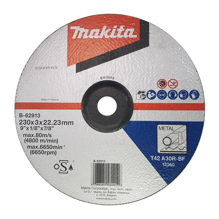 Accessories, Depressed Center Cutting Wheel (A/B-series) 230 x 3.0 x 22.23