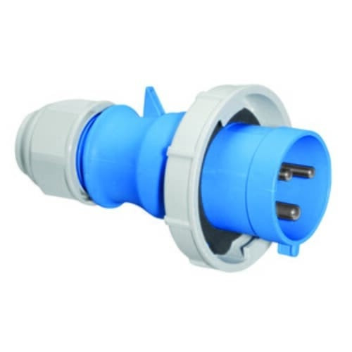 Plus industrial socket, 32 amp - 220 volts - 3 poles