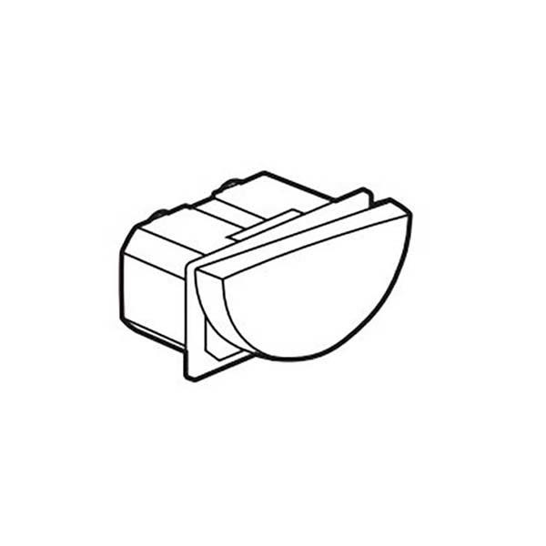 LEGRAND - Push-Button Arteor, Round, 1 Left Module, White