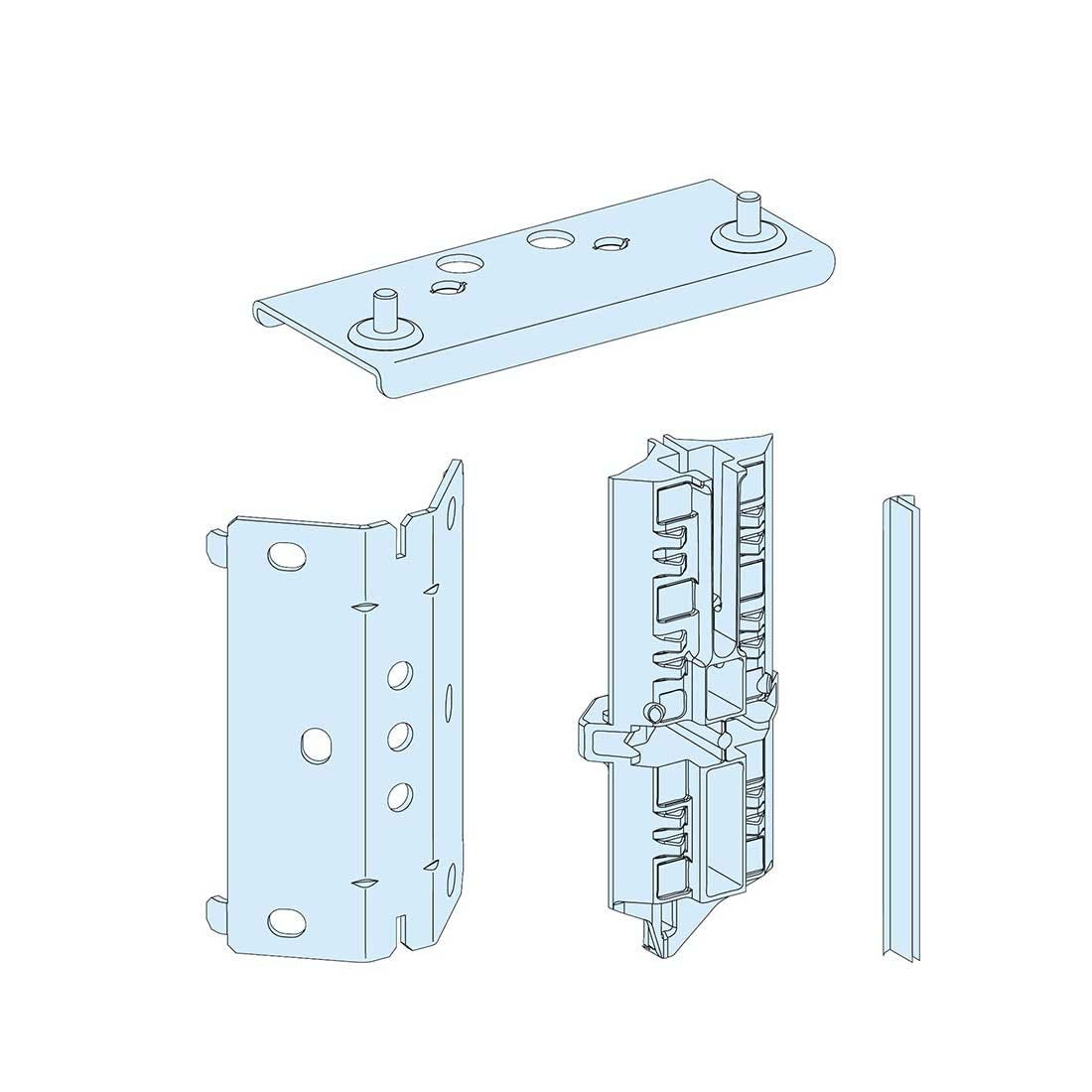 SCHNEIDER - Additional Combination Kit Prisma G IP30