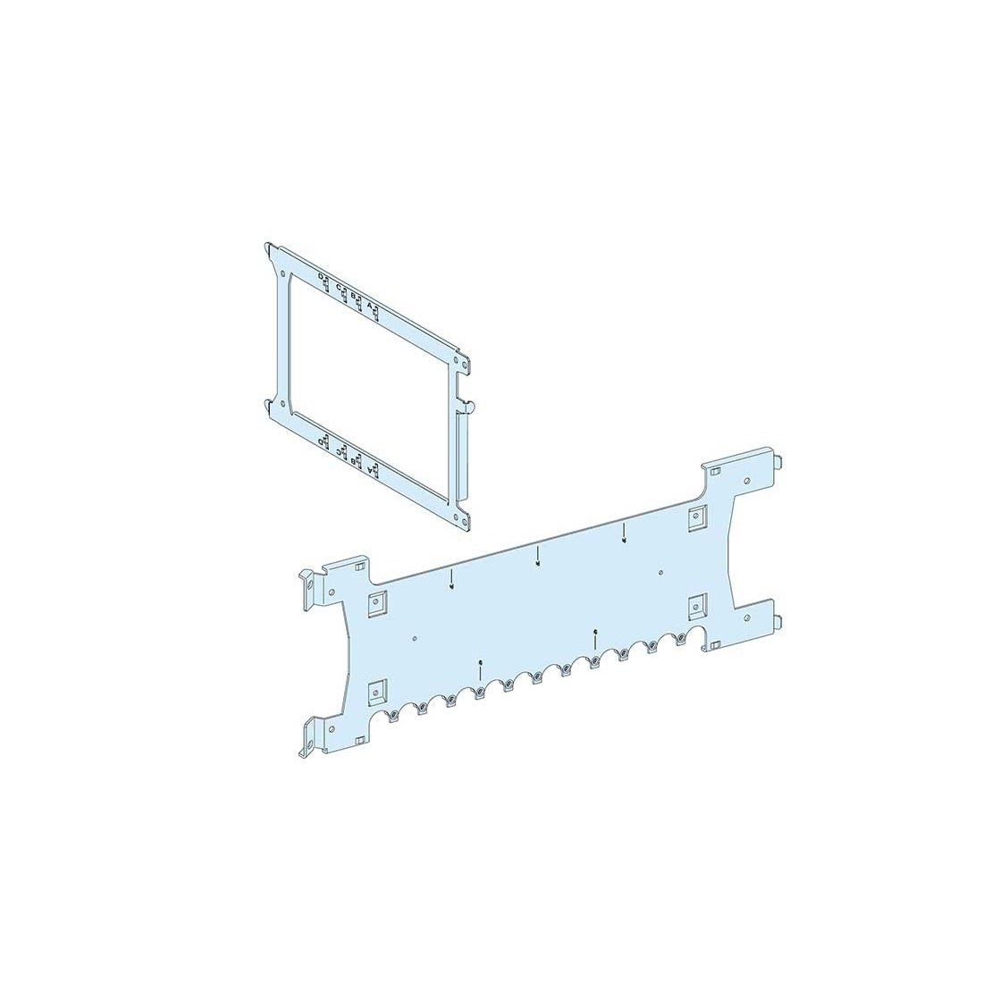 شنايدر - إكسسوار لوحة خدمة - M.PL.3 4 V.WITHD.NS250 POLYP.