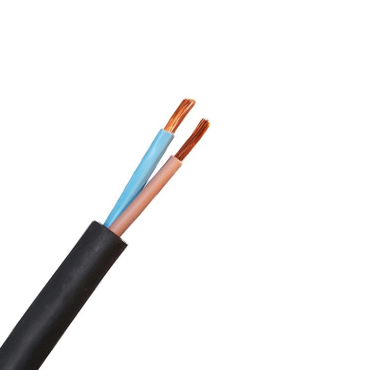 TOP CABLE - Rubber Cable, Copper 2x2.5mm, 450/750V, Black