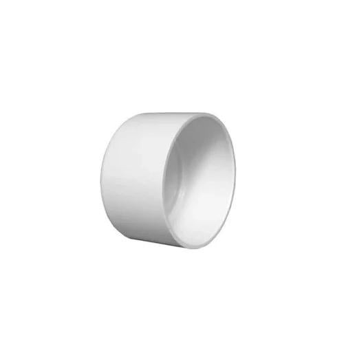 سدة بلاستيك PVC - مقاس 3/4 بوصة - أبيض