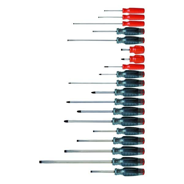 PROTO - Duratek Combination Screwdriver Set, 19 Pieces