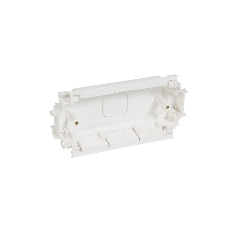 LEGRAND - Back Box For Mounting British Standard Wiring Accessories - Depth 35 mm - 2 Gang