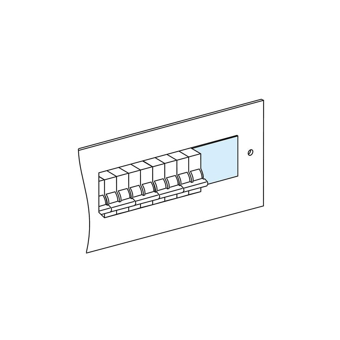 SCHNEIDER - 4 Divisible Blanking Plates W90