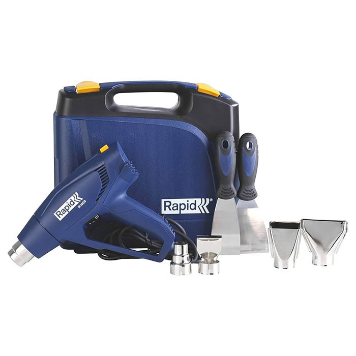 Hot Air Gun, Temperature 300-550°C, Air Flow 250~450L/min,1800W, 0.76kg