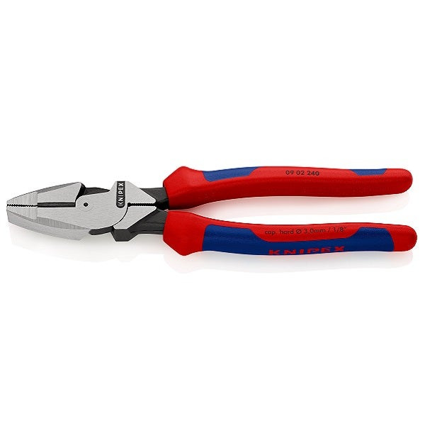 KNIPEX - Lineman’s Pliers, American style, Black Atramentized, 240 mm