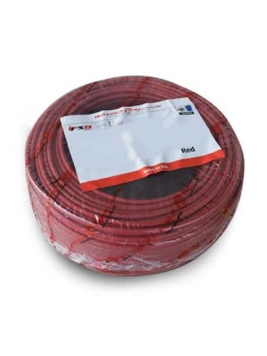 NYA electrical cord - 4m mica from Bahra, red
