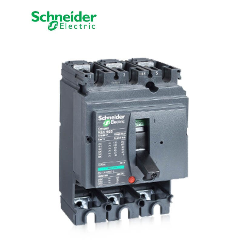 شنايدر - قاطع رئيسي 160 أمبير - ComPact NSX160N, 160A, 3P, 50kA at 415 VAC 50/60 Hz, w/o Trip Unit