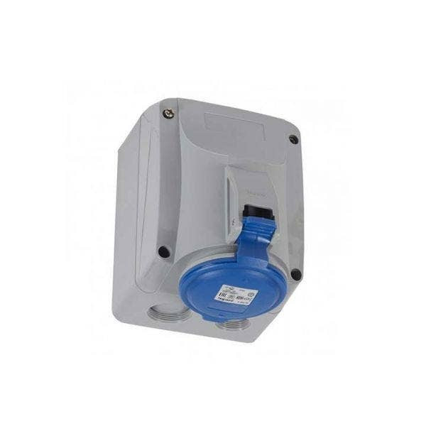 LEGRAND - Surface Mounting Socket P17, IP66/67, 200/250 V~, 32 A, 3P+N+E