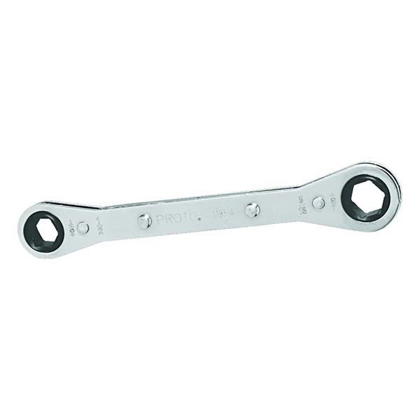 PROTO - Double Box Ratcheting Wrench, 1/4" x 5/16", 6 Point