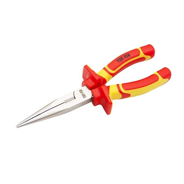 TUF-FIX - Long Nose Plier, 8'', VDE Insulated