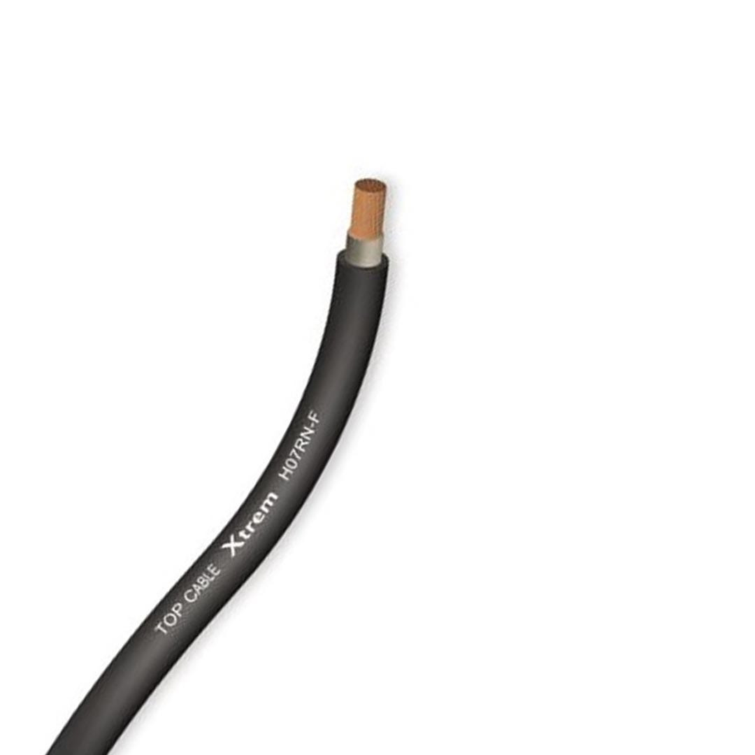 TOP CABLE - Rubber Cable, Copper 1x240mm, 450/750V, Black