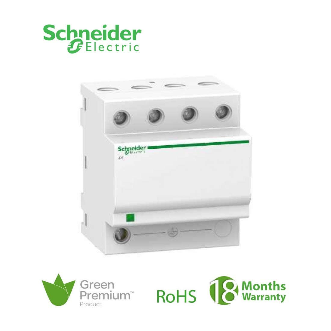 SCHNEIDER - IPF 65R 65Ka 340V 3 Pole + N W/ Report Surge
