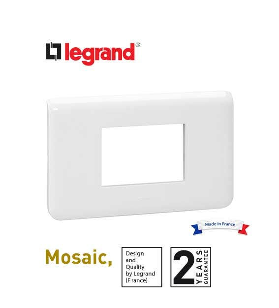 LEGRAND - Plate for 3 Modules 22.5 x 45 mm