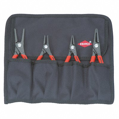 Retaining Ring Plier Set,Int/Ext,4 PC, USA