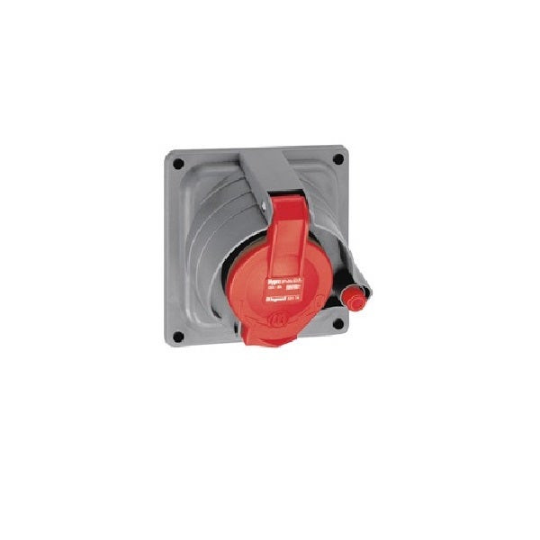 LEGRAND - Panel Mounting Socket Prisinter Hypra, IP44 -380/415 V~ -32 A, 3P+N+E, Plastic