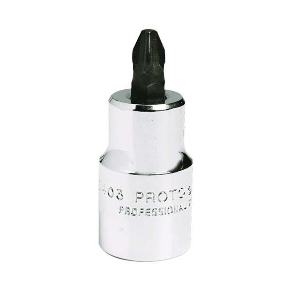 PROTO - 1/2" Drive Phillips Screwdriver Bit Socket, # 2