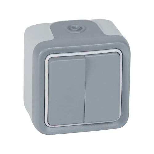 External switch - rectifier 10 amp from Legrand (Plexo)