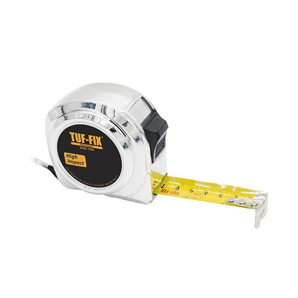 TUF-FIX - High Impact Measuring Tapes, 5mx19mm, Metric/Imperial
