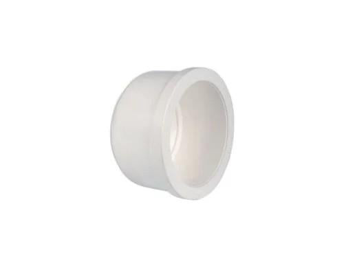 Light white 2-inch plastic cap