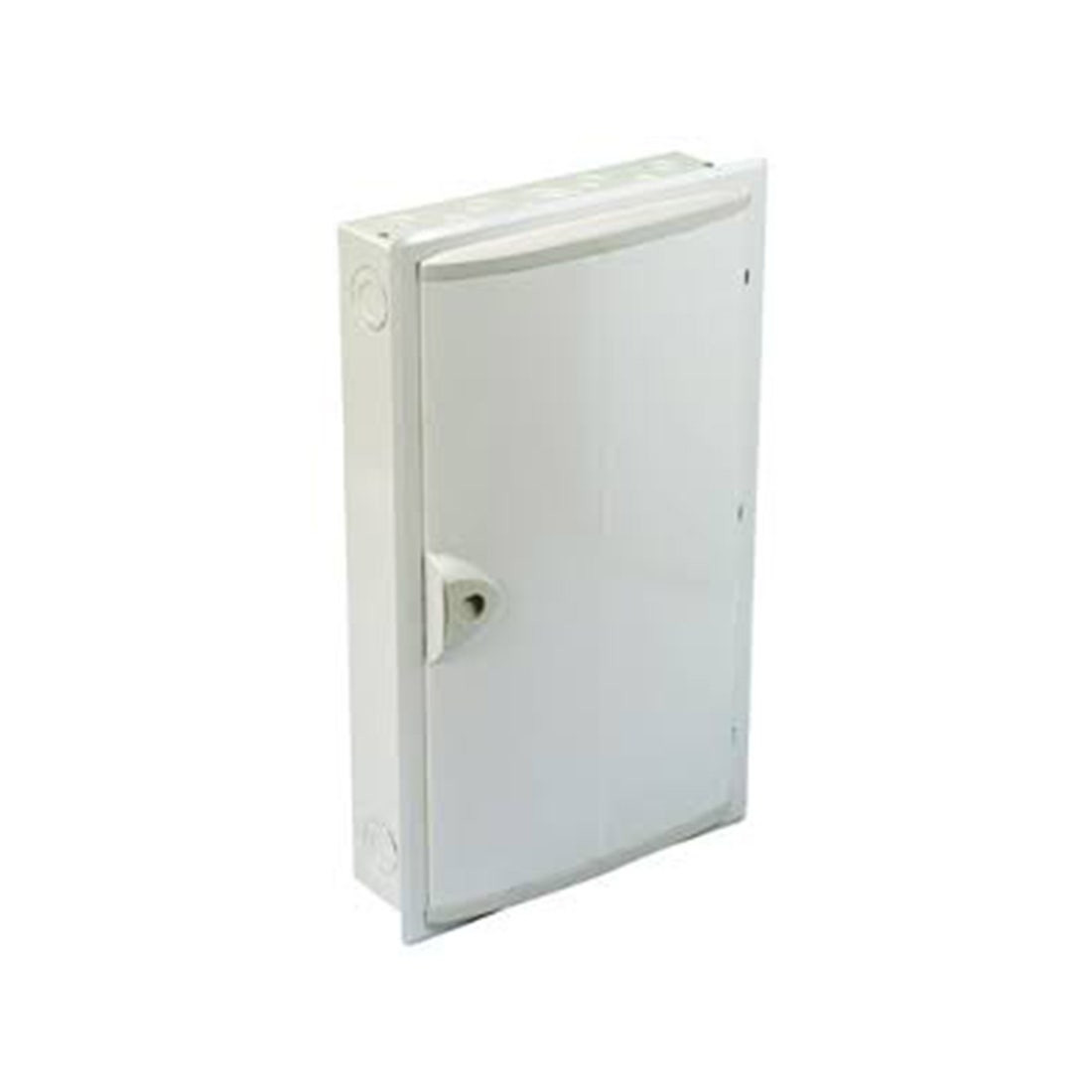 SCHNEIDER - Load Center Disbo, 30 Ways, 100A MCCB, Flush, Curved Door