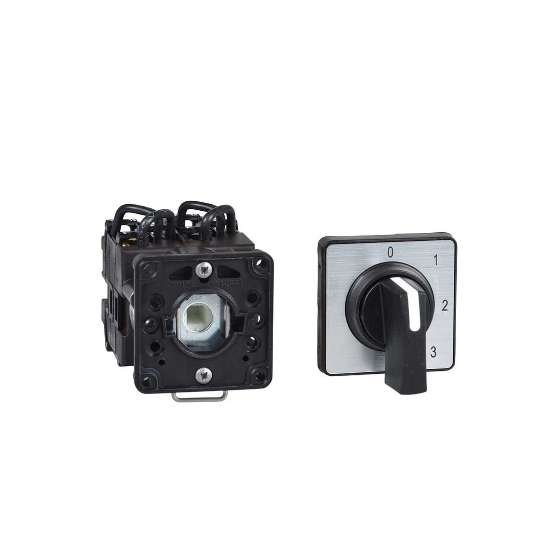 SCHNEIDER - Cam Stepping Switch, 2-Pole, 45°, 12 A, For ˜ 22 mm