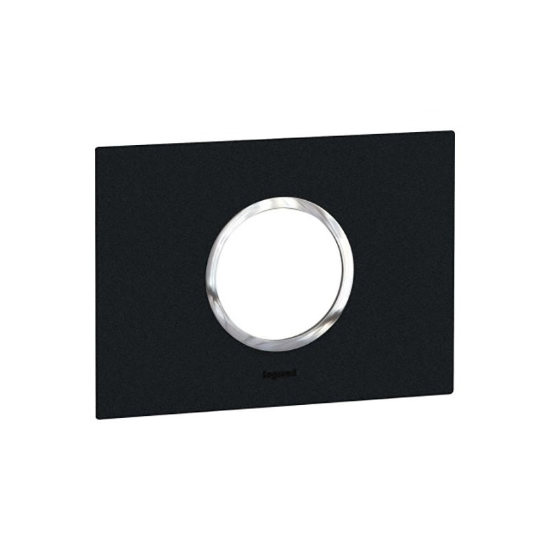 LEGRAND - Plate Arteor, Italian/US, 2 Modules, Round, Graphite