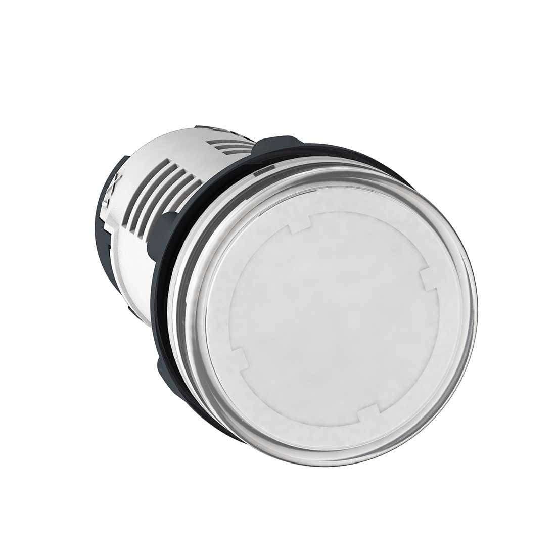 SCHNEIDER - Round Pilot Light ˜22, Clear, Integral Led, 230-240 V, Screw Clamp Terminal