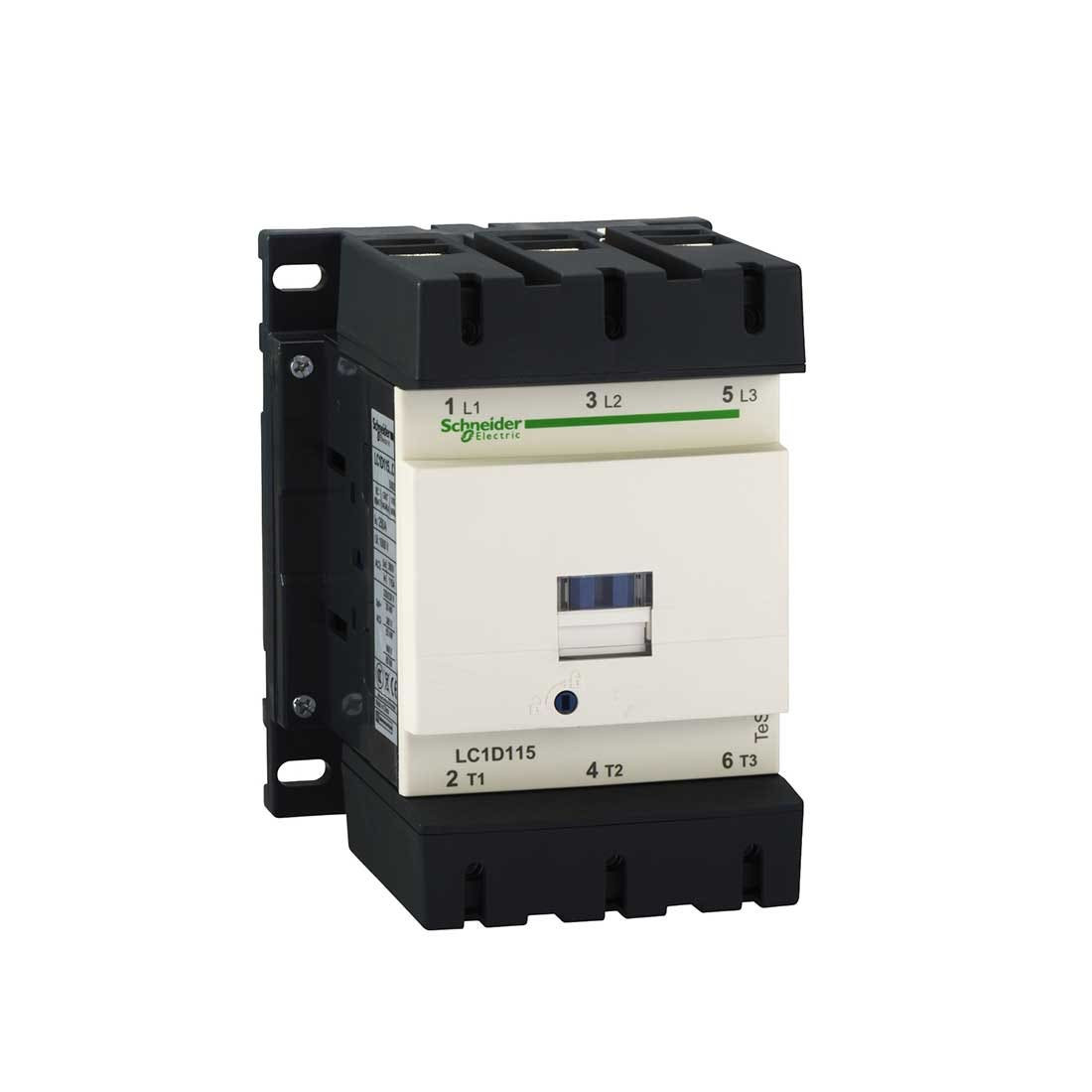 SCHNEIDER - Contactor 115A 3P 24V AC
