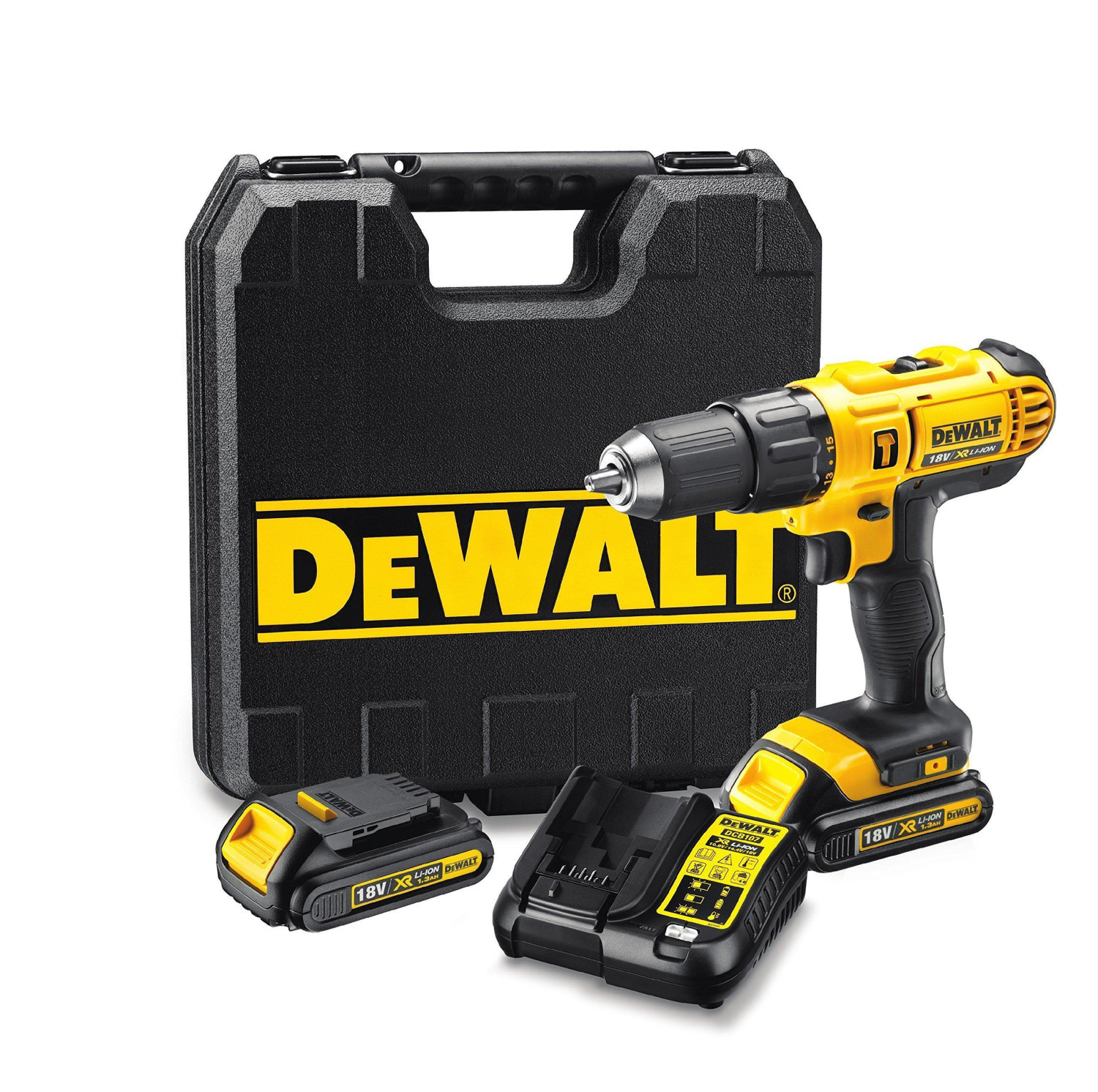 DeWALT, 18V Lithium-Ion 13mm Hammer Drill/Driver