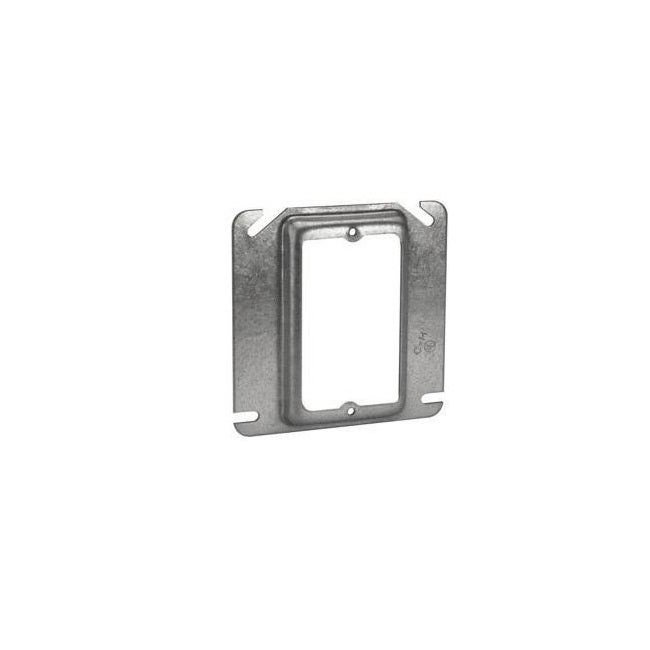CROUSE HINDS - Cover 4" Square 3/4" Raised 1 Device, #TP486