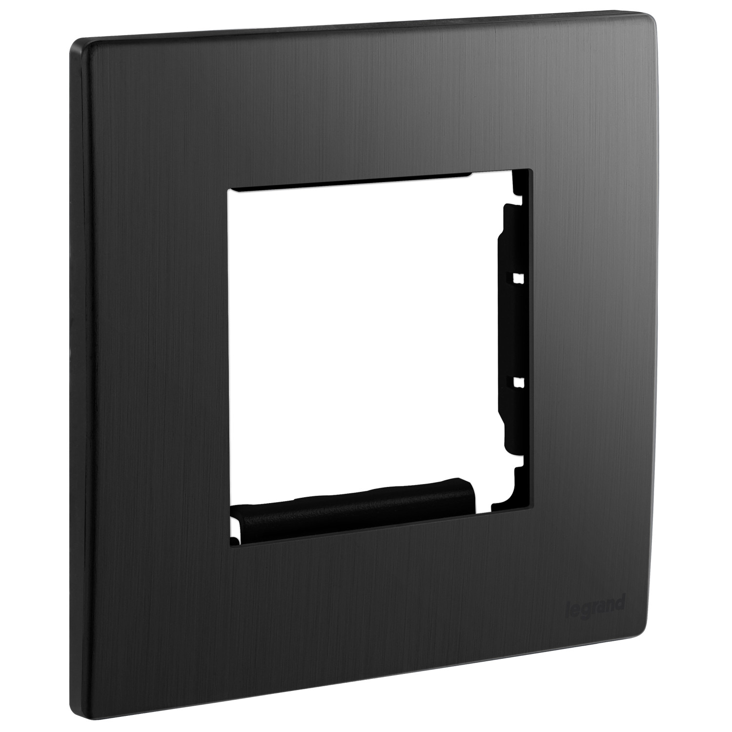 LEGRAND - Arteor Adaptor Mallia, 1 Gang, 2 Modules, Brushed Black