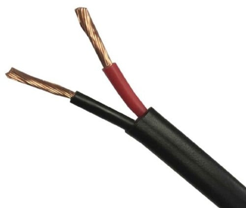 كيبل منخفض الجهد نحاس XLPE/PVC من مسك - مقاس 2×6 بالمتر - 600/1000 فولت - اسود