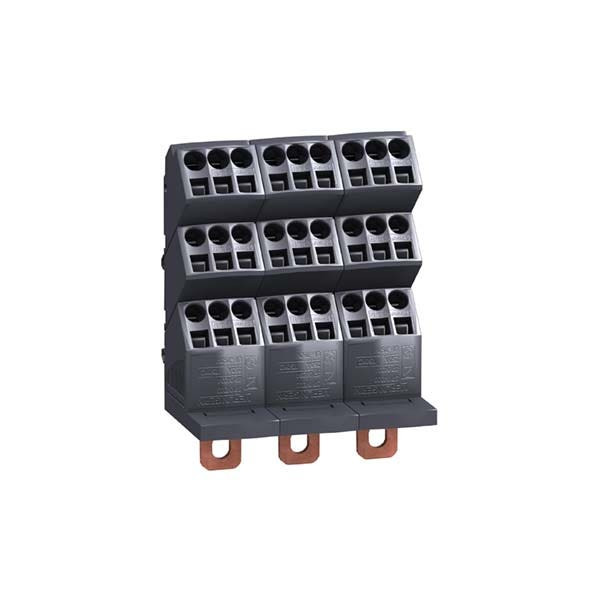 SCHNEIDER - Distribution Block, Linergy DP, 3P, for ComPacT, 250A, 27 Holes