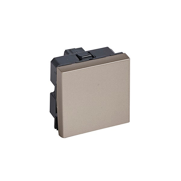 LEGRAND - 2-Way Switch Arteor, 10A, Square, 2 Modules, Champagne