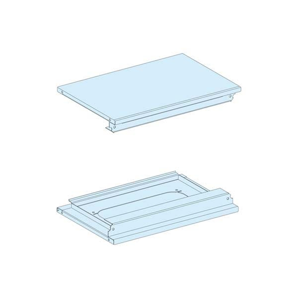 SCHNEIDER - 2 Plain Top/Bottom Plate, PrismaSeT G, W600, IP55