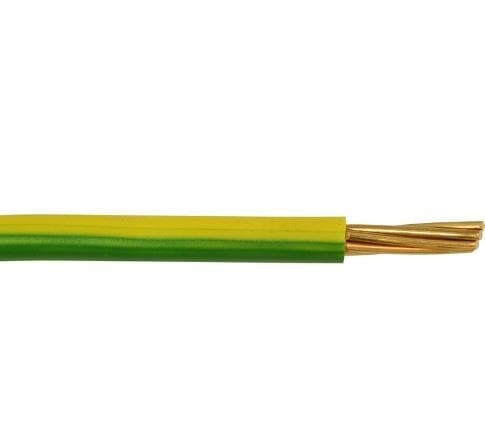 Riyadh Cables British Power Cable - 10 mm - 450/750 V - 91.5 M - Yellow x Green