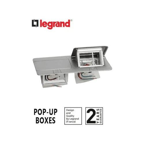Legrand Metal Floor Plugs Box - Model 6