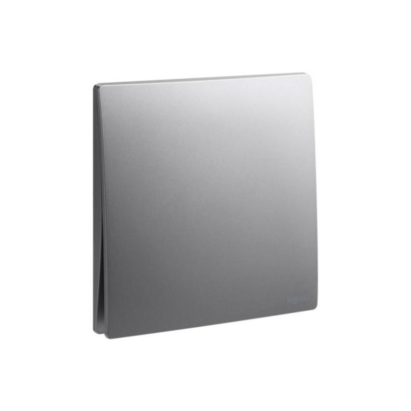 LEGRAND - Double Pole Switch Mallia Senses, 1 Gang, 1 Way, 20AX, 250V, Dark Silver