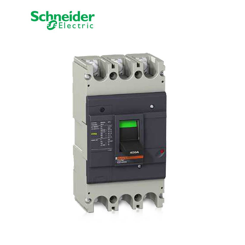 SCHNEIDER - MCCB Breaker, EasyPact EZC400N, 3P, 300A, 36kA 400/415V, TMD Trip Unit