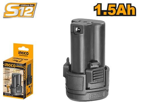 Lithium-Ion battery pack Voltage:12V-1.5AS12 بطارية 12 فولت 1.5 امبير ليثيوم