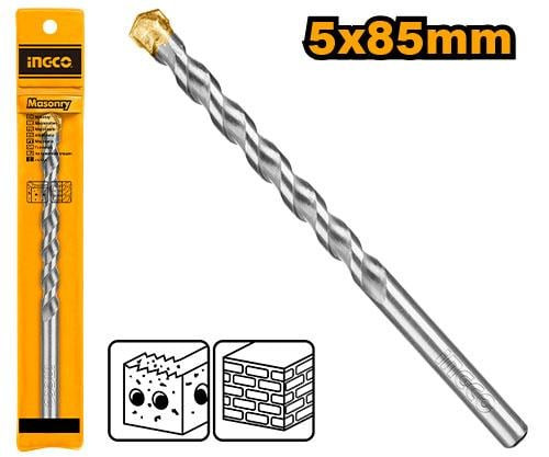 Concrete Masonry Drill Bit 5x85mm ريشة ثقب خرسانة فيديا 5 ملى *85